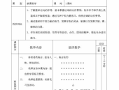 初中体育教案,培养健康体魄，塑造阳光少年